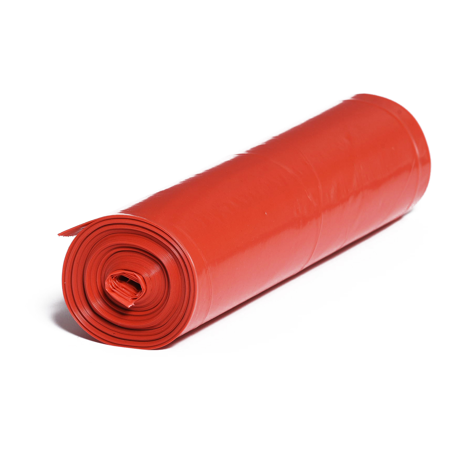 LDPE – Igelitové vrecia na odpad ČERVENÉ 700x1100mm/0,07mm/typ80 120l (20 ks)