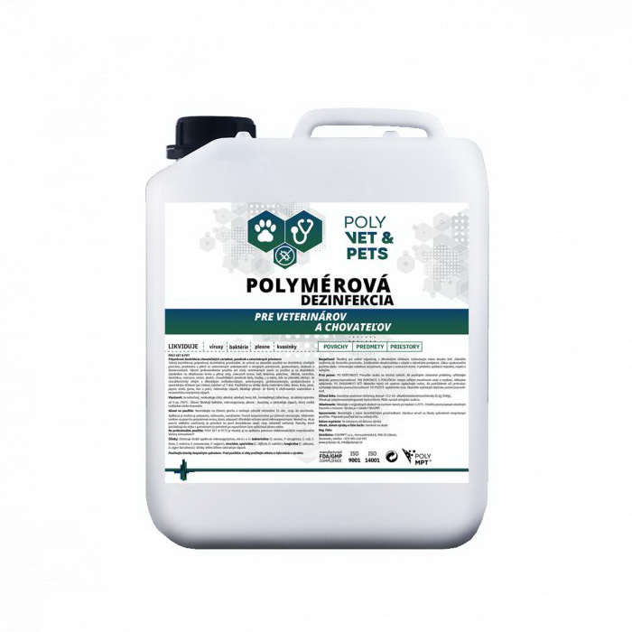 POLY VET&PETS dezinfekcia bez chlóru 500ml