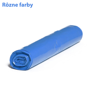 LDPE – Igelitové vrecia na odpad rôzne farby 700x1100mm/0,07mm/typ80 120l (20 ks)