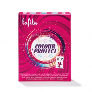 Lafita COLOUR PROTECT ochrana farby pre farebné oblečenie 10 ks