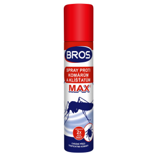 BROS MAX Spray proti komárom a kliešťom  90ml
