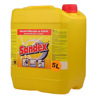 SANDEX desinfekčný bieliaci prípravok s chlórom 5l 