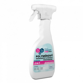 POLY CLEANER SPRAY 2IN1 UNIVERZÁLNY ČISTIACI A DEZINFEKČNÝ PROSTRIEDOK 500 ml