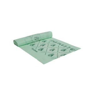 Vrecia BIO Kompostovateľ.420x450 mm/0,016 mm, zelené 10l (25 ks)